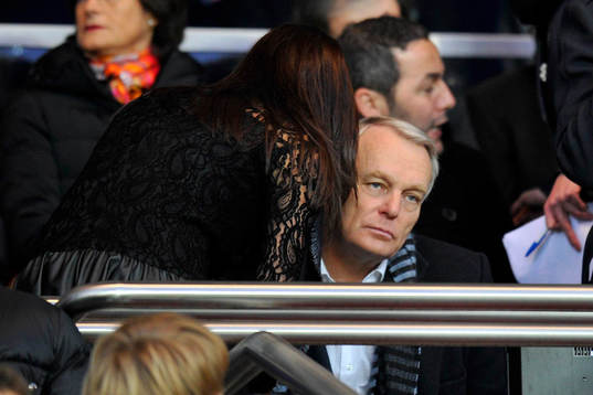 Jean Marc Ayrault / Nasser AL KHELAIFI  - 08.12.2012 - PSG