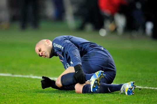 Jeremy MENEZ - 08.12.2012 - PSG /Evian Thonon - 16e journee