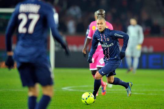 Jeremy MENEZ - 08.12.2012 - PSG /Evian Thonon - 16e journee