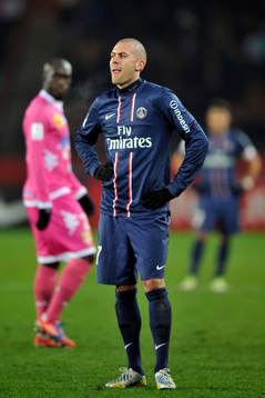 Jeremy MENEZ - 08.12.2012 - PSG /Evian Thonon - 16e journee