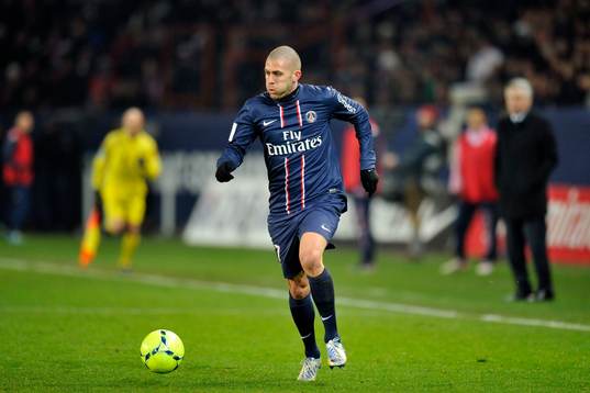 Jeremy MENEZ - 08.12.2012 - PSG /Evian Thonon - 16e journee
