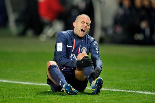 Jeremy MENEZ - 08.12.2012 - PSG /Evian Thonon - 16e journee