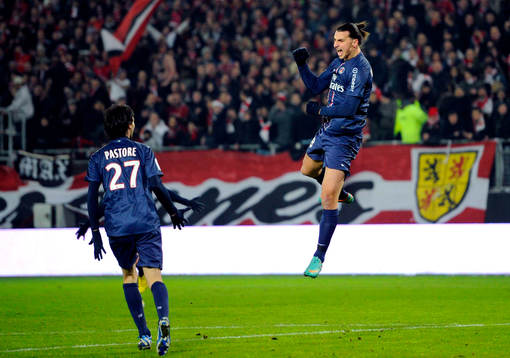 Javier PASTORE / Zlatan IBRAHIMOVIC   - 11.12.2012 -