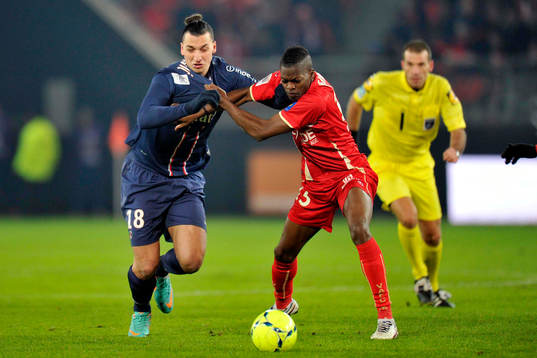 Zlatan IBRAHIMOVIC / Nicolas ISIMAT MIRIN   - 11.12.2012 -