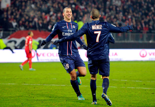 Zlatan IBRAHIMOVIC / Jeremy MENEZ   - 11.12.2012 -