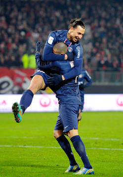 Zlatan IBRAHIMOVIC / Jeremy MENEZ   - 11.12.2012 -