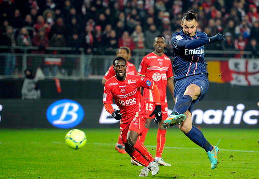 Zlatan IBRAHIMOVIC, PSG gör mål. - 11.12.2012 -