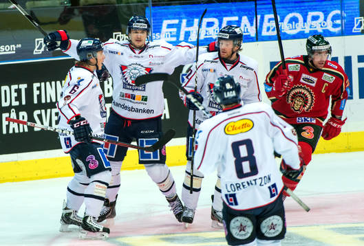Johannes Salmonsson, Linköping, gör 0-1