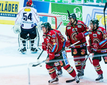 Matt Duchene, Frölunda, gör 2-1