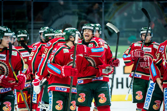 Doug Lynch, Henrik Tömmernes, Frölunda, glada