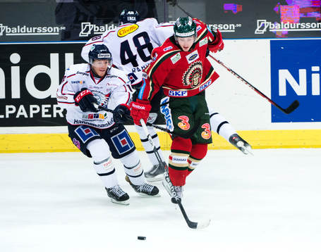 Matt Duchene, Frölunda, gör 2-1, Jonas Almtorp, Linköping