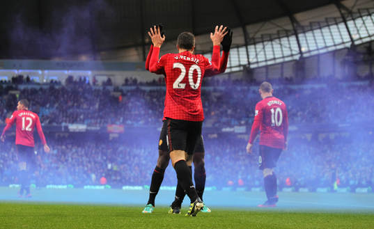 Football - Manchester City v Manchester United - Barclays