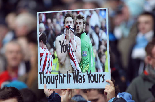 Football - Manchester City v Manchester United - Barclays