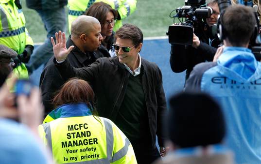 Tom Cruise - 09.12.2012 - Manchester City / Manchester