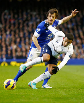 Football - Everton v Tottenham Hotspur - Barclays Premier
