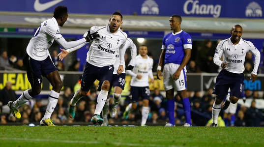 Football - Everton v Tottenham Hotspur - Barclays Premier