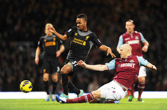 Football - West Ham United v Liverpool - Barclays Premier