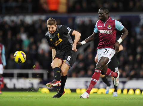 Football - West Ham United v Liverpool - Barclays Premier