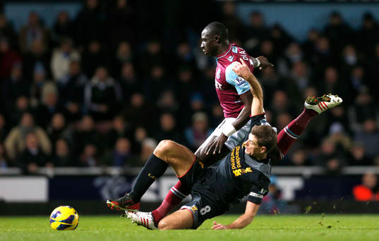 Football - West Ham United v Liverpool - Barclays Premier
