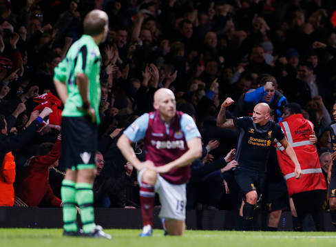Football - West Ham United v Liverpool - Barclays Premier