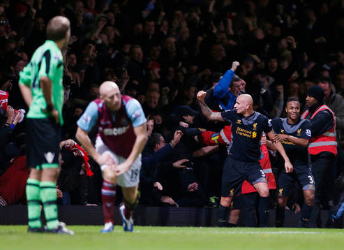 Football - West Ham United v Liverpool - Barclays Premier