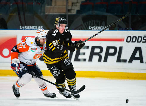 Tomi Kallio, Växjö, och Oscar Ahlström, AIK
