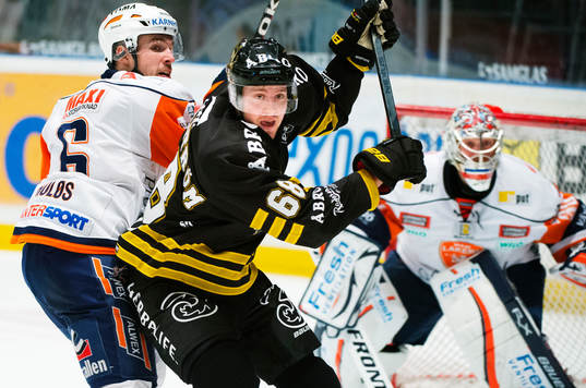Jonas Holös, Växjö, och Victor Ahlström, AIK
