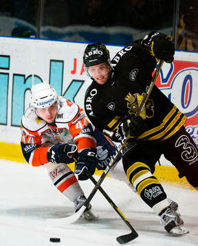 Petr Vampola, Växjö, utmanar Björn Melin, AIK