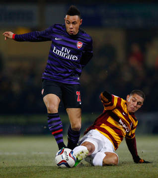 Football - Bradford City v Arsenal - Capital One Cup