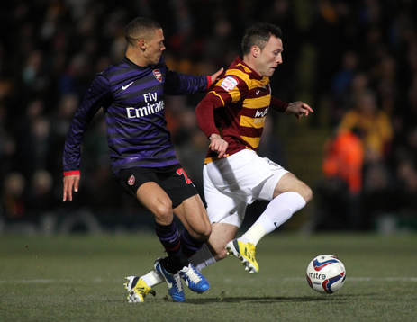 Football - Bradford City v Arsenal - Capital One Cup
