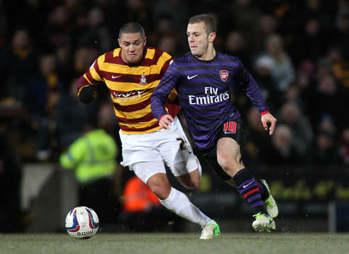 Football - Bradford City v Arsenal - Capital One Cup