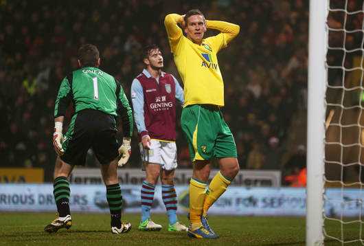 Football - Norwich City v Aston Villa - Capital One Cup