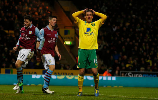 Football - Norwich City v Aston Villa - Capital One Cup