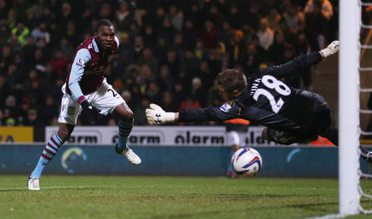 Football - Norwich City v Aston Villa - Capital One Cup