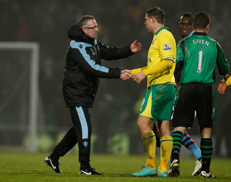 Football - Norwich City v Aston Villa - Capital One Cup
