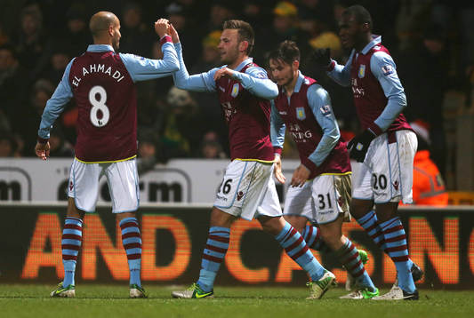 Football - Norwich City v Aston Villa - Capital One Cup