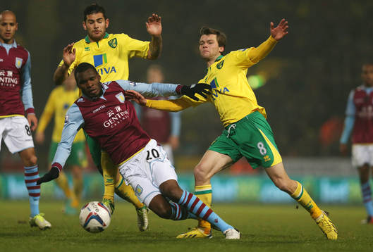 Football - Norwich City v Aston Villa - Capital One Cup