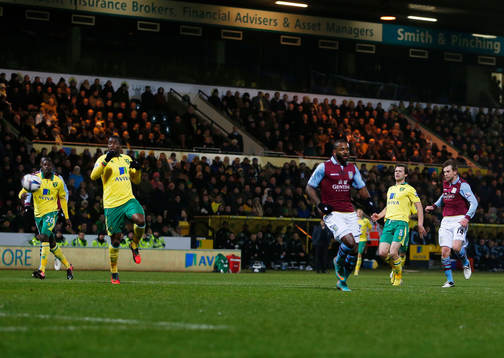 Football - Norwich City v Aston Villa - Capital One Cup