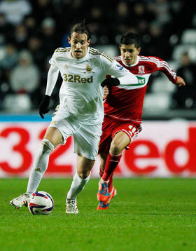 Football - Swansea City v Middlesbrough - Capital One Cup