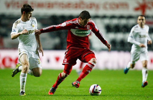 Football - Swansea City v Middlesbrough - Capital One Cup