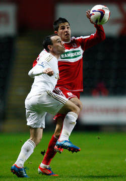 Football - Swansea City v Middlesbrough - Capital One Cup