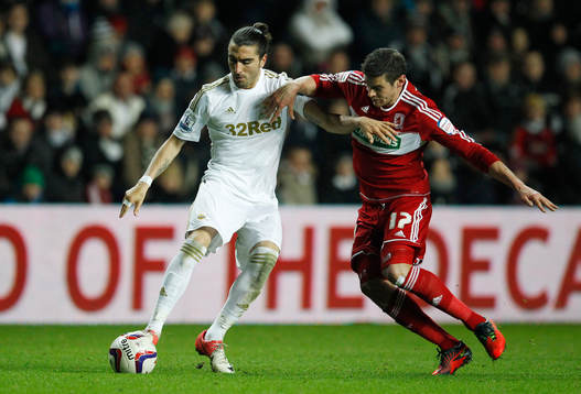 Football - Swansea City v Middlesbrough - Capital One Cup