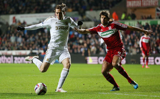 Football - Swansea City v Middlesbrough - Capital One Cup