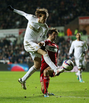 Football - Swansea City v Middlesbrough - Capital One Cup