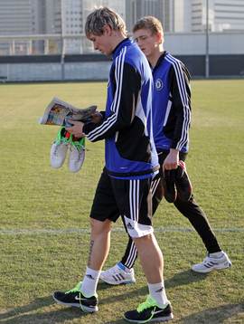 Football - Chelsea Training - Marinos Town, Yokohama, Japan