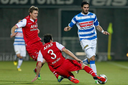 ZWOLLE - PEC Zwolle - AZ ,  Voetbal EreDivisie , seizoen