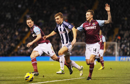 Football - West Bromwich Albion v West Ham United -