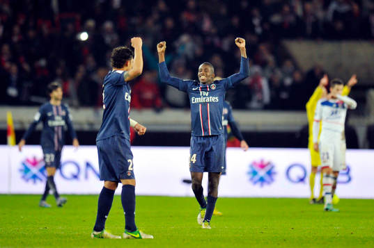 Joie Blaise MATUIDI - 16.12.2012 - PSG / Lyon - 18eme