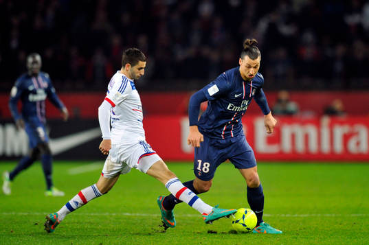 Maxime GONALONS / Zlatan IBRAHIMOVIC - 16.12.2012 - PSG /