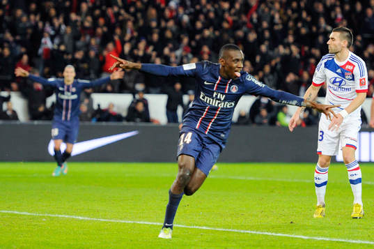 Joie Blaise MATUIDI - 16.12.2012 - PSG / Lyon - 18eme